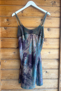 Hand Dyed Recycled Silk Dress 004