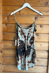 Hand Dyed Recycled Silk Dress 003