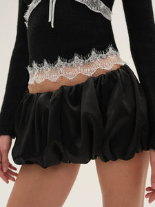 Lena Bubble Hem Skirt