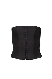 Satin Corset (Black)