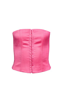 Satin Corset (Pink)